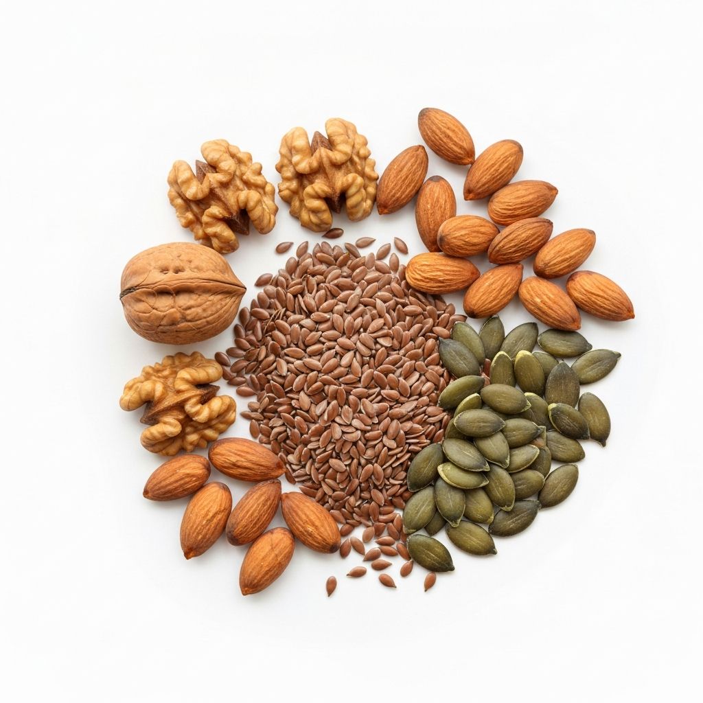 Orasi i semenke bogate zdravim mastima