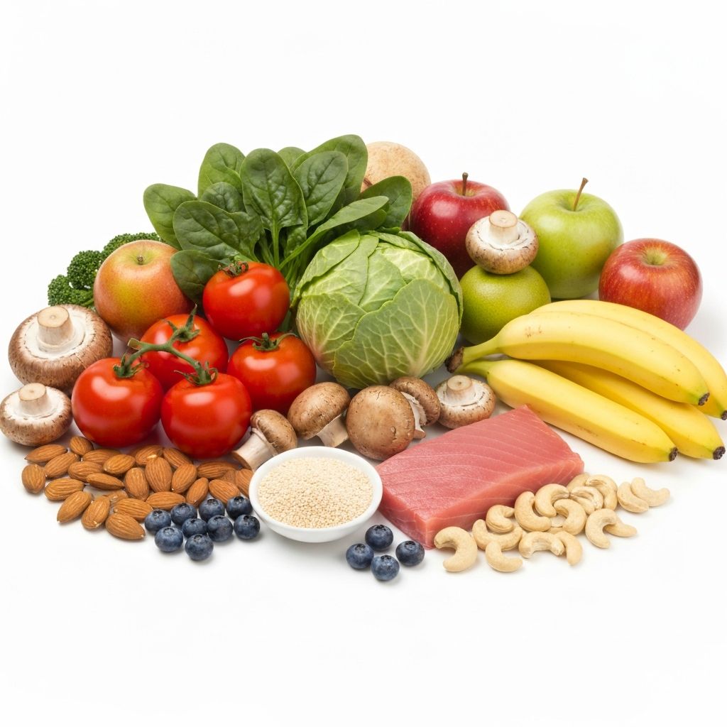 Raznovrsna zdrava hrana